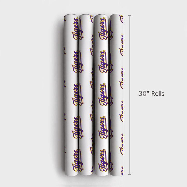 Tigers Swoosh - Wrapping Paper - Aspen & Arlo