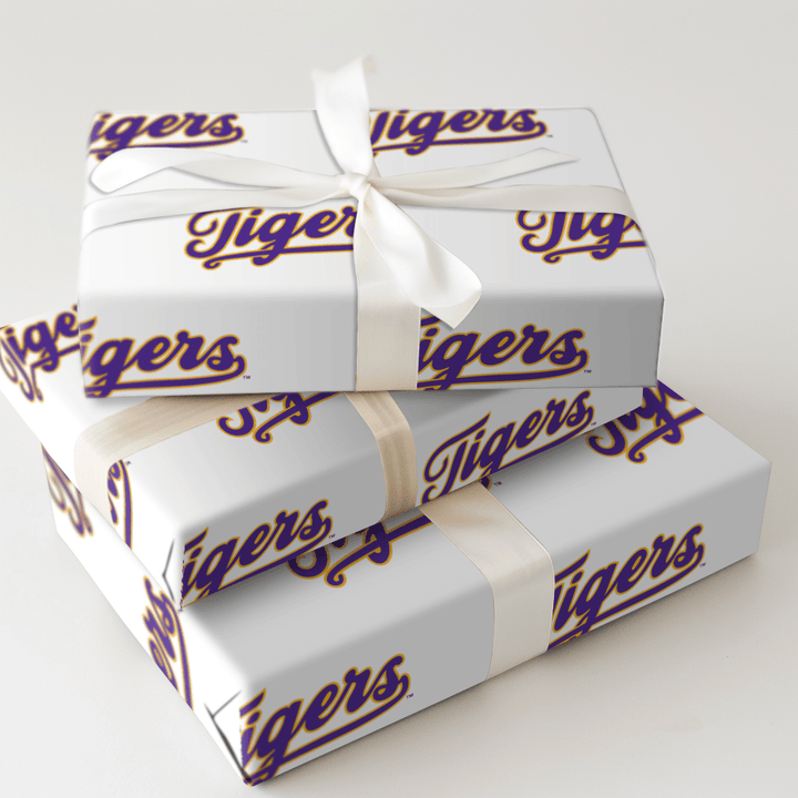 Tigers Swoosh - Wrapping Paper - Aspen & Arlo