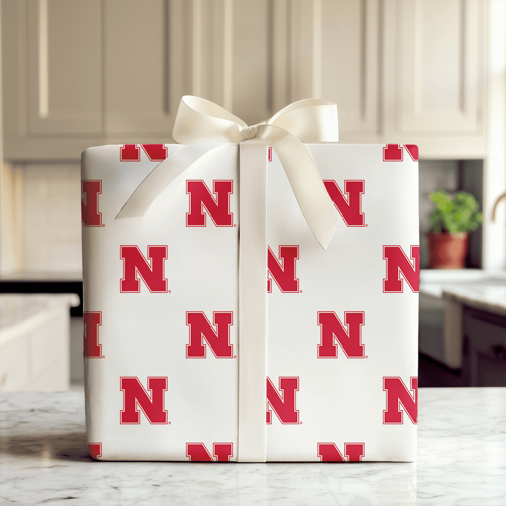 Husker N - Wrapping Paper - Aspen & Arlo