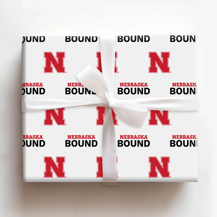 Nebraska Bound - Wrapping Paper - Aspen & Arlo