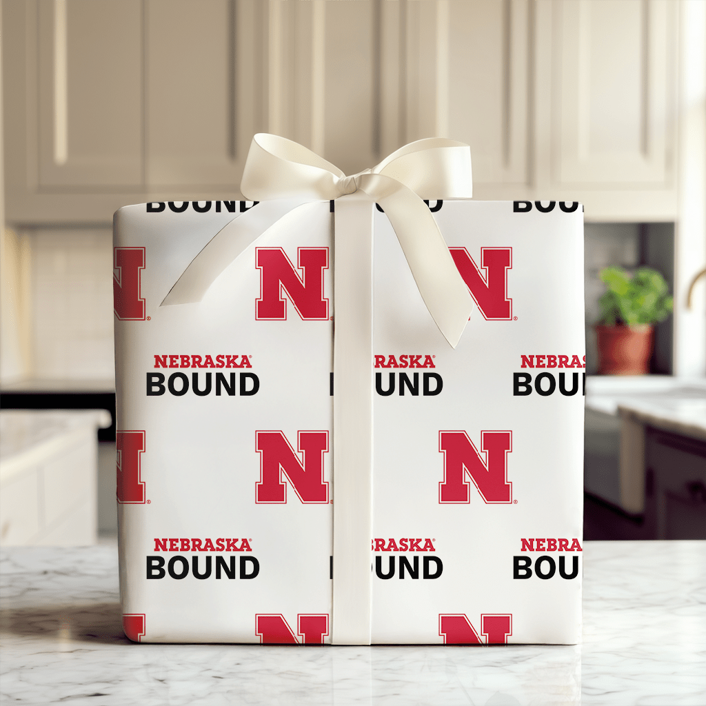Nebraska Bound - Wrapping Paper - Aspen & Arlo