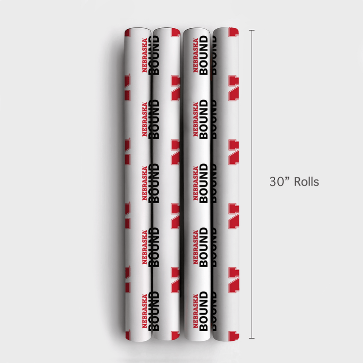 Nebraska Bound - Wrapping Paper - Aspen & Arlo