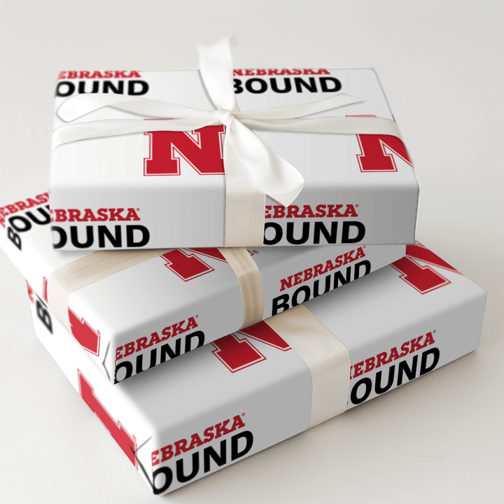 Nebraska Bound - Wrapping Paper - Aspen & Arlo