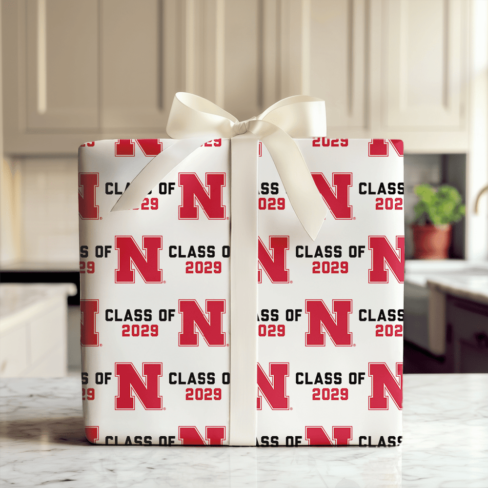 Nebraska Class of 2029 - Wrapping Paper - Aspen & Arlo