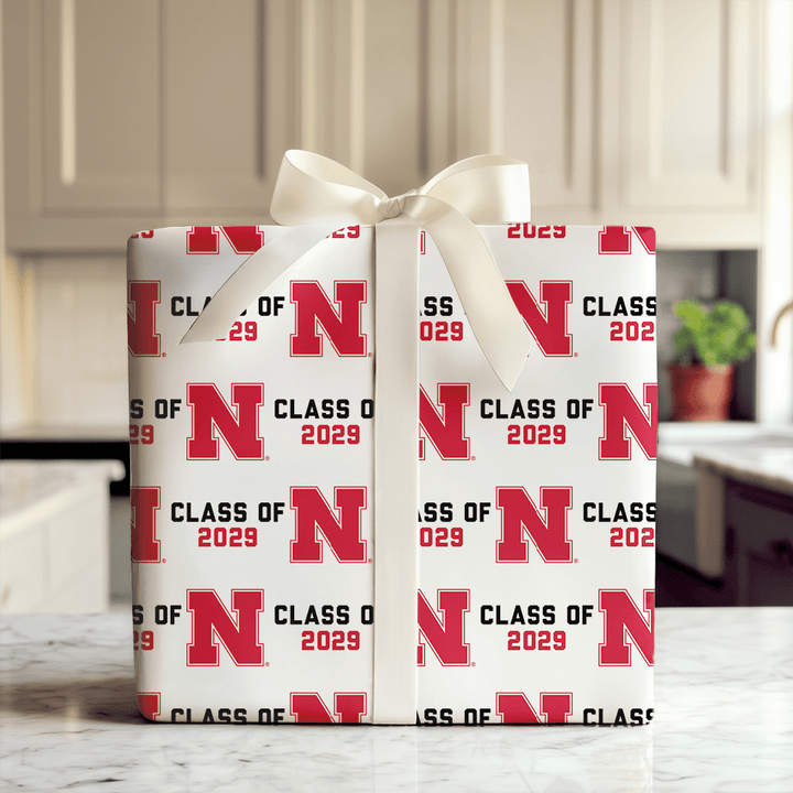 Nebraska Class of 2029 - Wrapping Paper - Aspen & Arlo