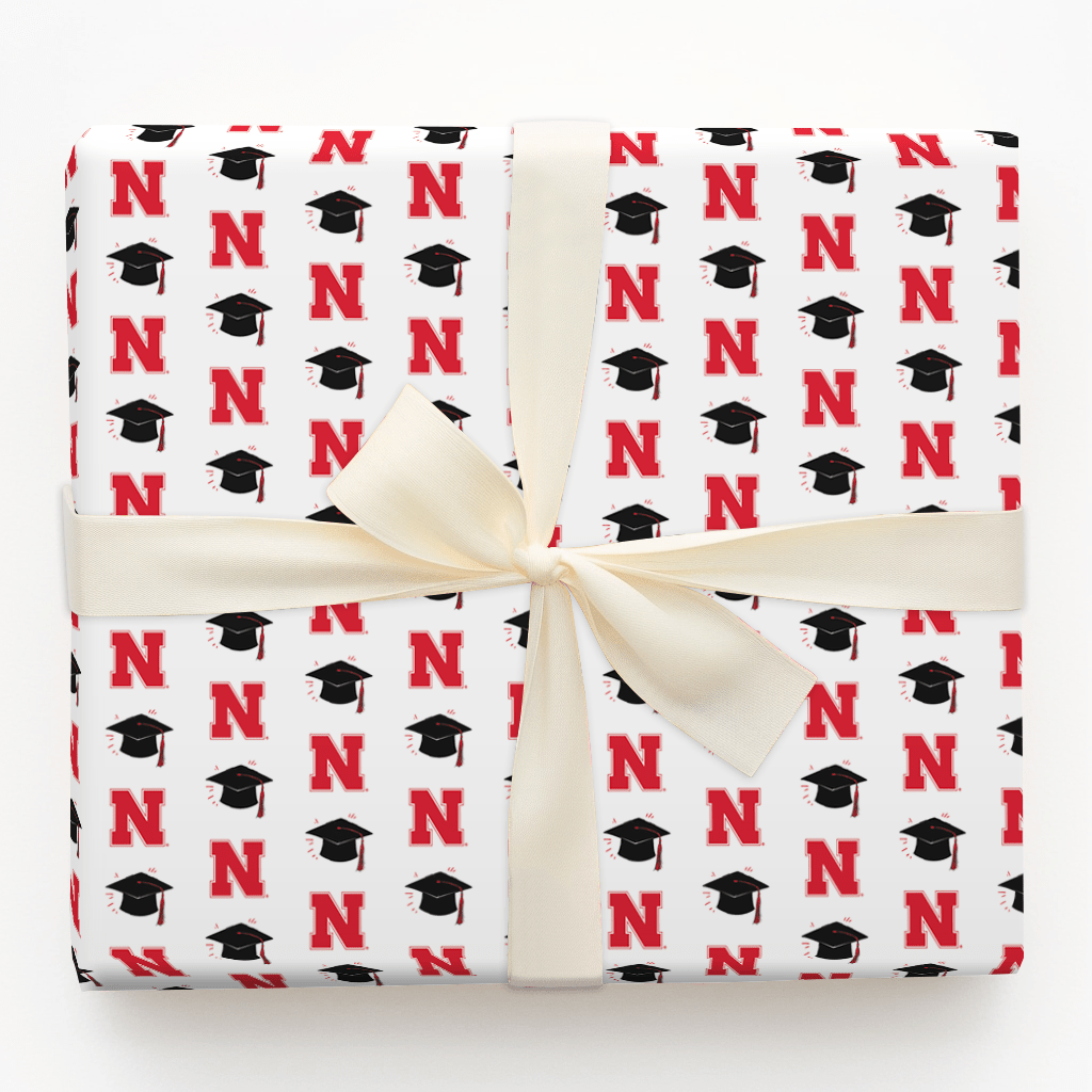 Hats of Nebraska - Wrapping Paper - Aspen & Arlo