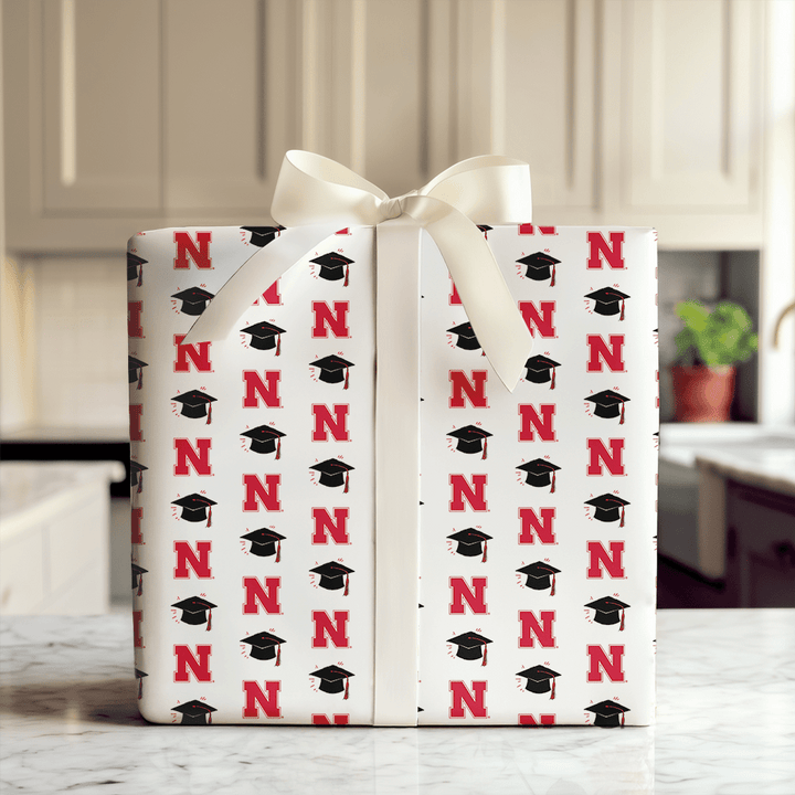 Hats of Nebraska - Wrapping Paper - Aspen & Arlo
