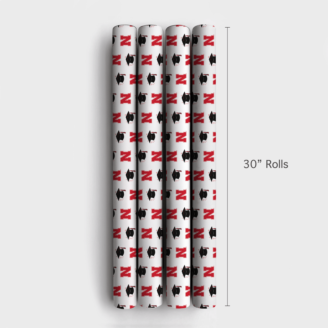 Hats of Nebraska - Wrapping Paper - Aspen & Arlo