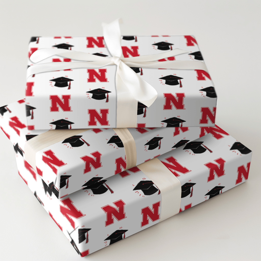 Hats of Nebraska - Wrapping Paper - Aspen & Arlo