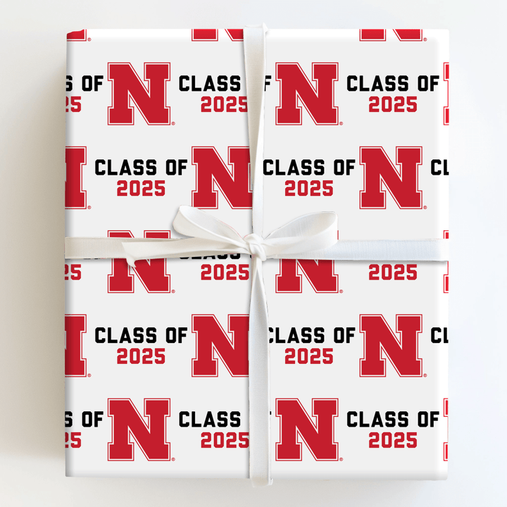 Nebraska Class of 2025 - Wrapping Paper - Aspen & Arlo