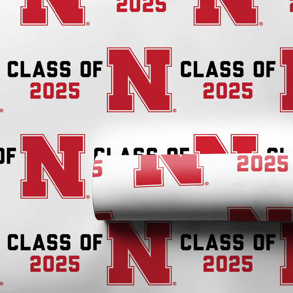 Nebraska Class of 2025 - Wrapping Paper - Aspen & Arlo