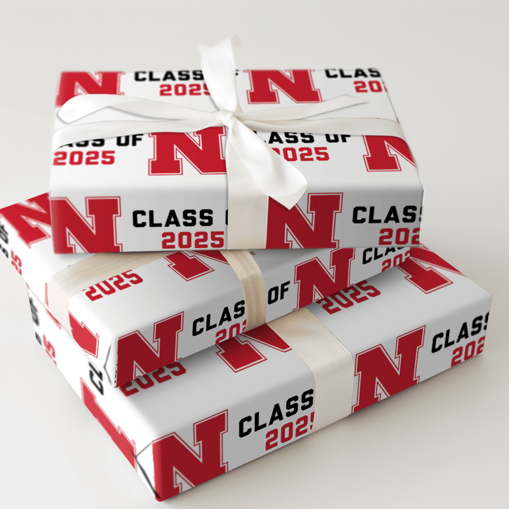 Nebraska Class of 2025 - Wrapping Paper - Aspen & Arlo
