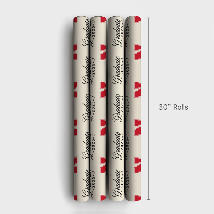 Nebraska Graduate - Wrapping Paper - Aspen & Arlo