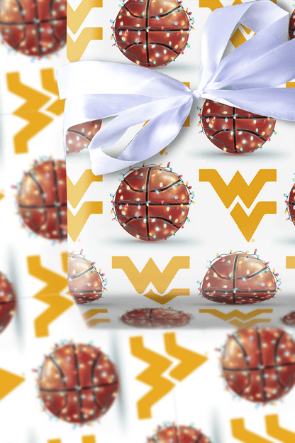 Mountaineer Holiday Swish - Wrapping Paper - Aspen & Arlo