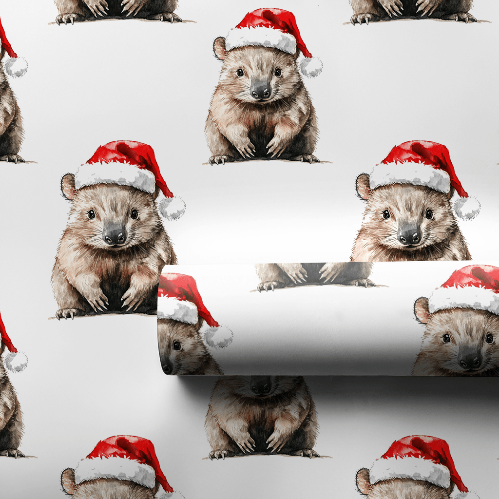 Wombat Wish - Wrapping Paper - Aspen & Arlo