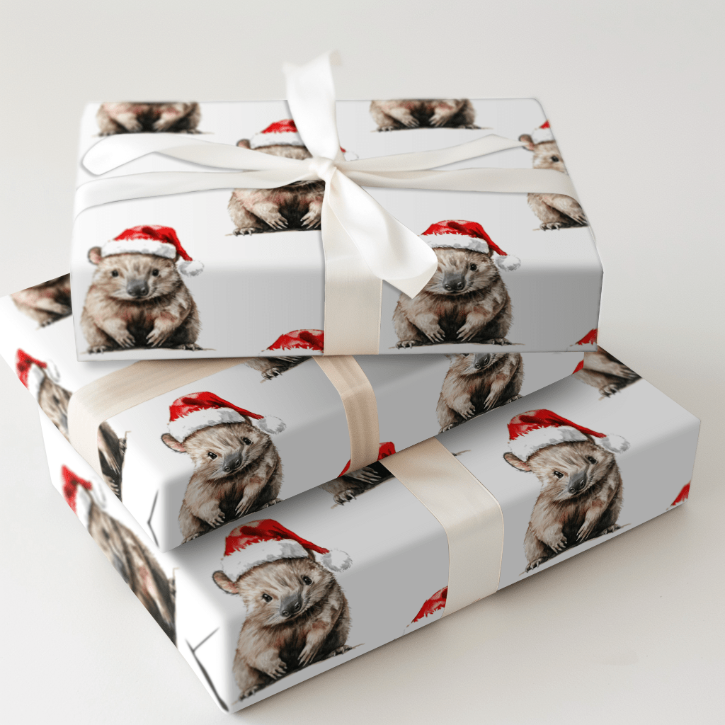 Wombat Wish - Wrapping Paper - Aspen & Arlo