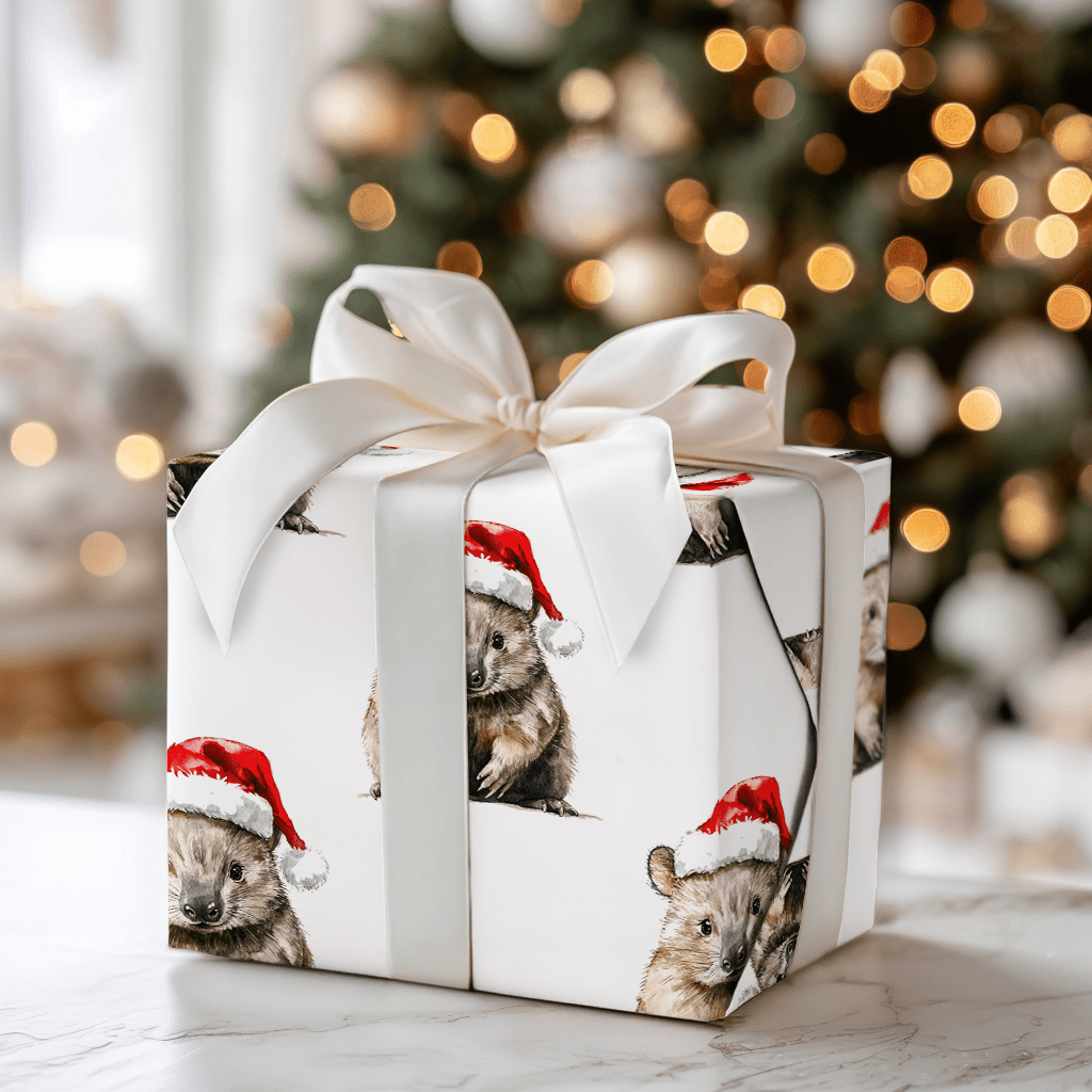 Wombat Wish - Wrapping Paper - Aspen & Arlo