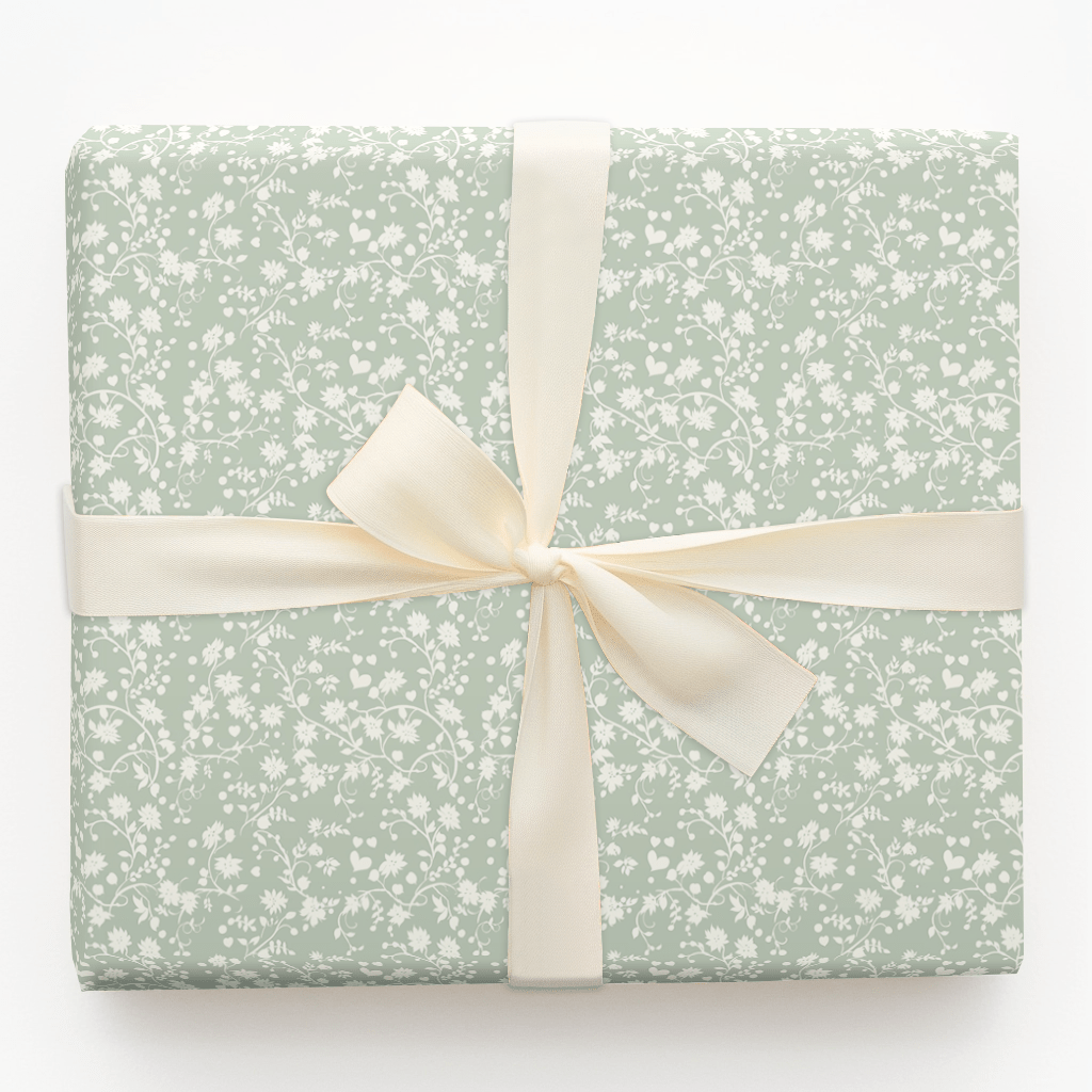 Sweet Green - Wrapping Paper - Aspen & Arlo