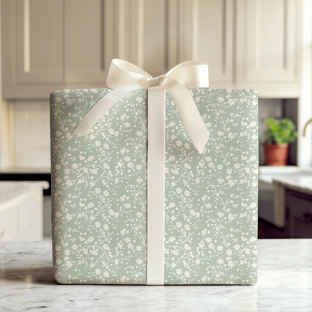 Sweet Green - Wrapping Paper - Aspen & Arlo