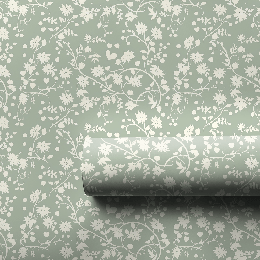 Sweet Green - Wrapping Paper - Aspen & Arlo