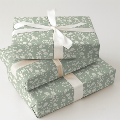 Sweet Green - Wrapping Paper - Aspen & Arlo