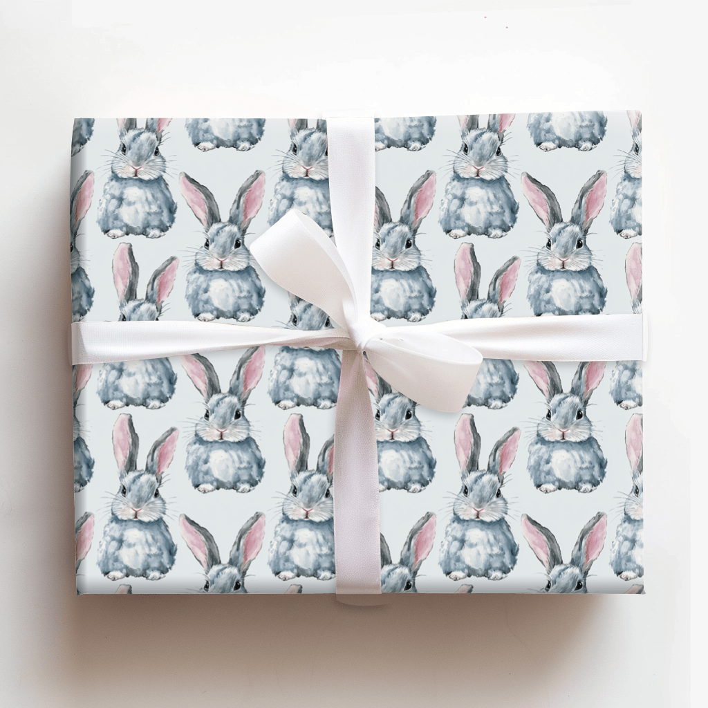 Misty Morning Bunny - Wrapping Paper - Aspen & Arlo