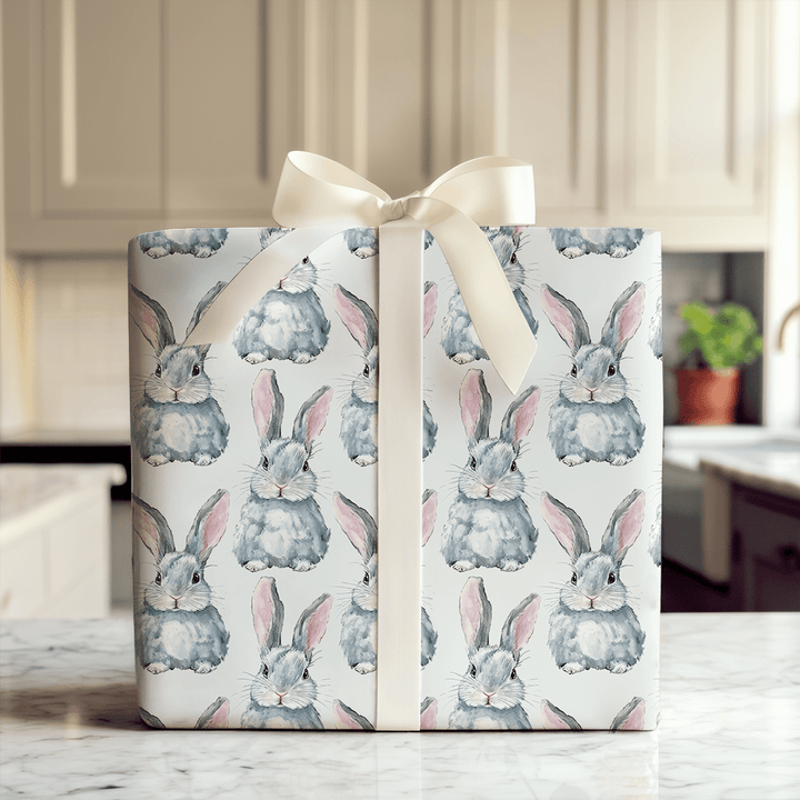 Misty Morning Bunny - Wrapping Paper - Aspen & Arlo