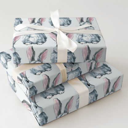 Misty Morning Bunny - Wrapping Paper - Aspen & Arlo