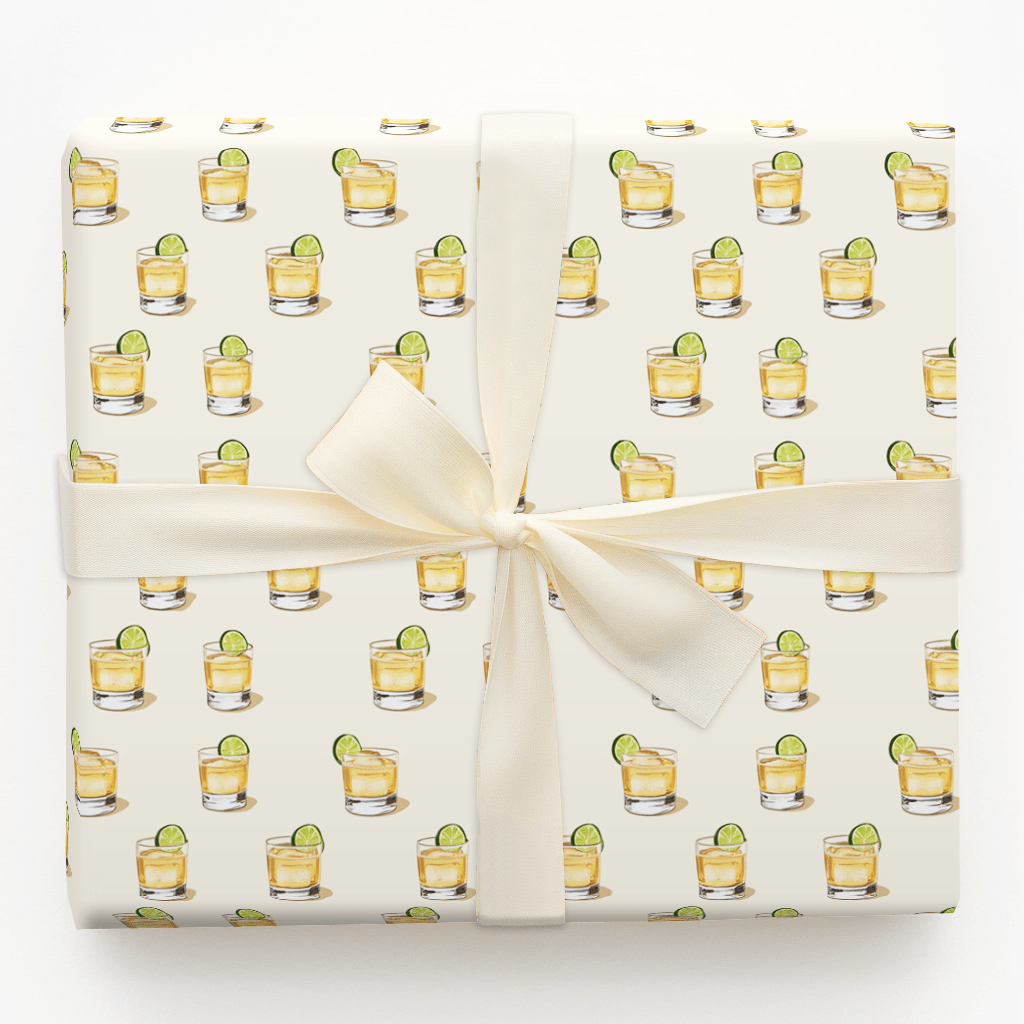 With Lime & Salt - Wrapping Paper - Aspen & Arlo