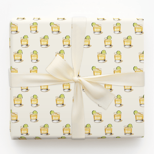 With Lime & Salt - Wrapping Paper - Aspen & Arlo