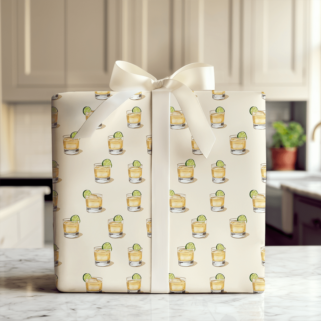 With Lime & Salt - Wrapping Paper - Aspen & Arlo