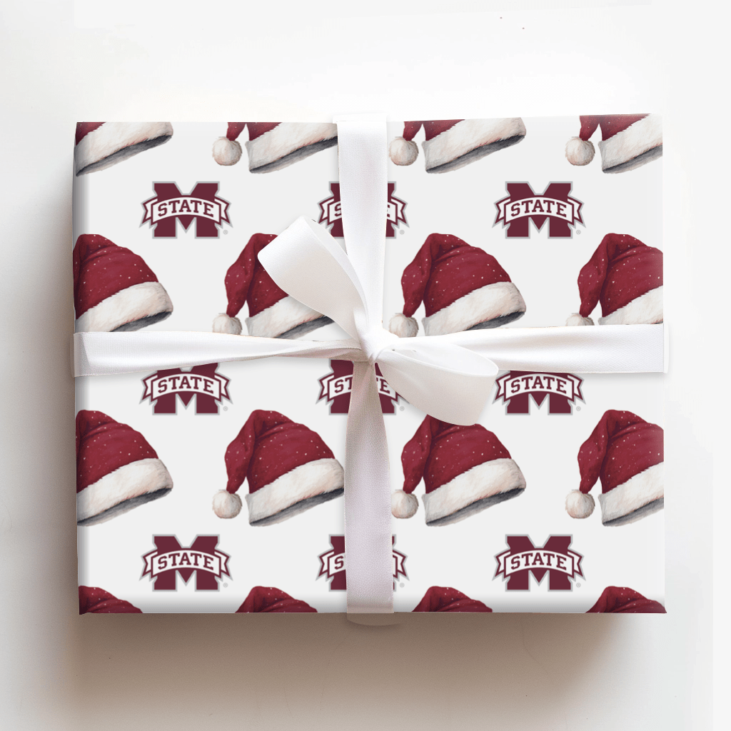 Merry Maroon Magical - Wrapping Paper - Aspen & Arlo