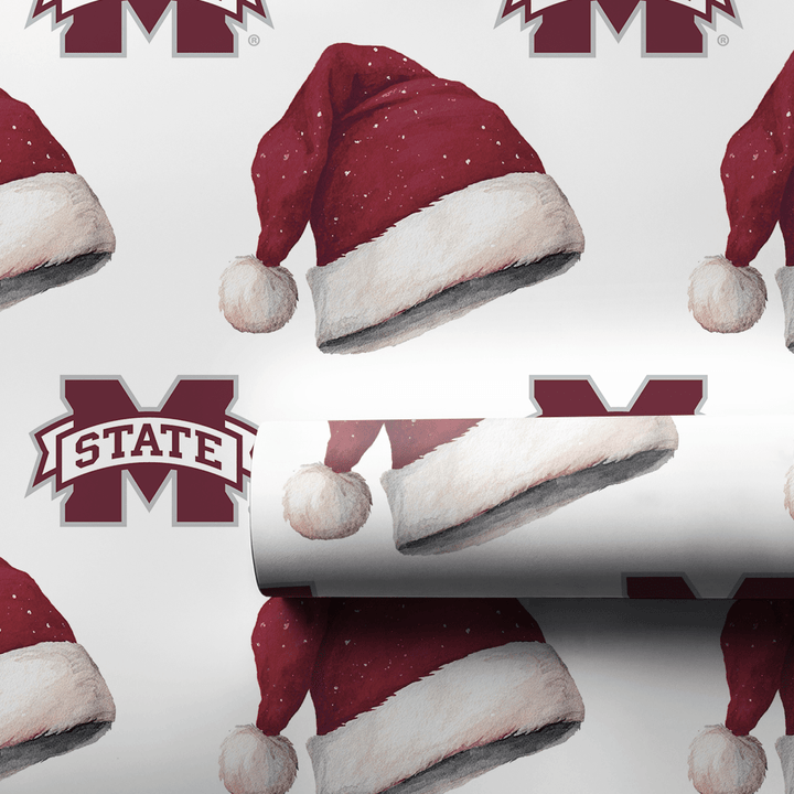Merry Maroon Magical - Wrapping Paper - Aspen & Arlo