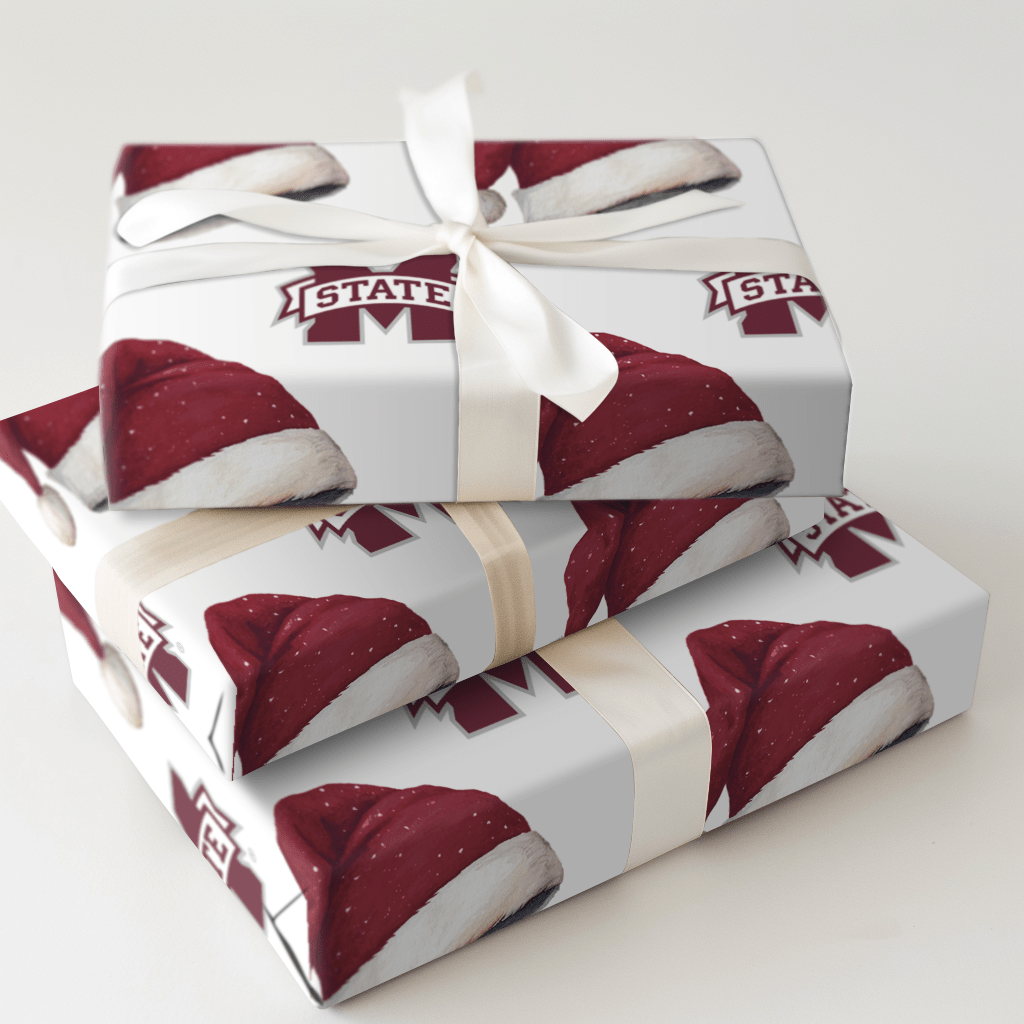Merry Maroon Magical - Wrapping Paper - Aspen & Arlo
