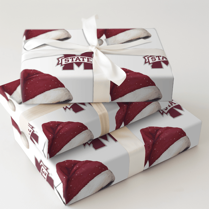 Merry Maroon Magical - Wrapping Paper - Aspen & Arlo