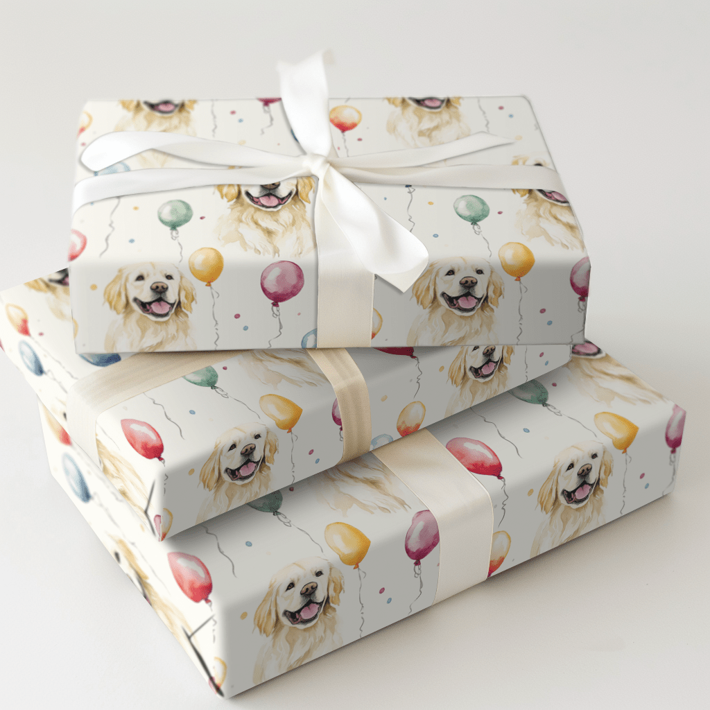 Aged to Pawfection - Wrapping Paper - Aspen & Arlo