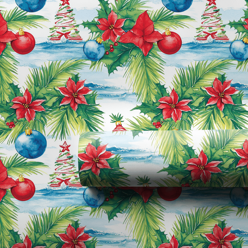 Hawaiian Tidings - Wrapping Paper - Aspen & Arlo