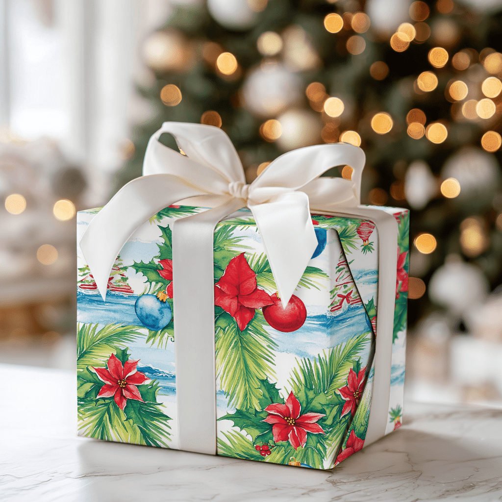 Hawaiian Tidings - Wrapping Paper - Aspen & Arlo