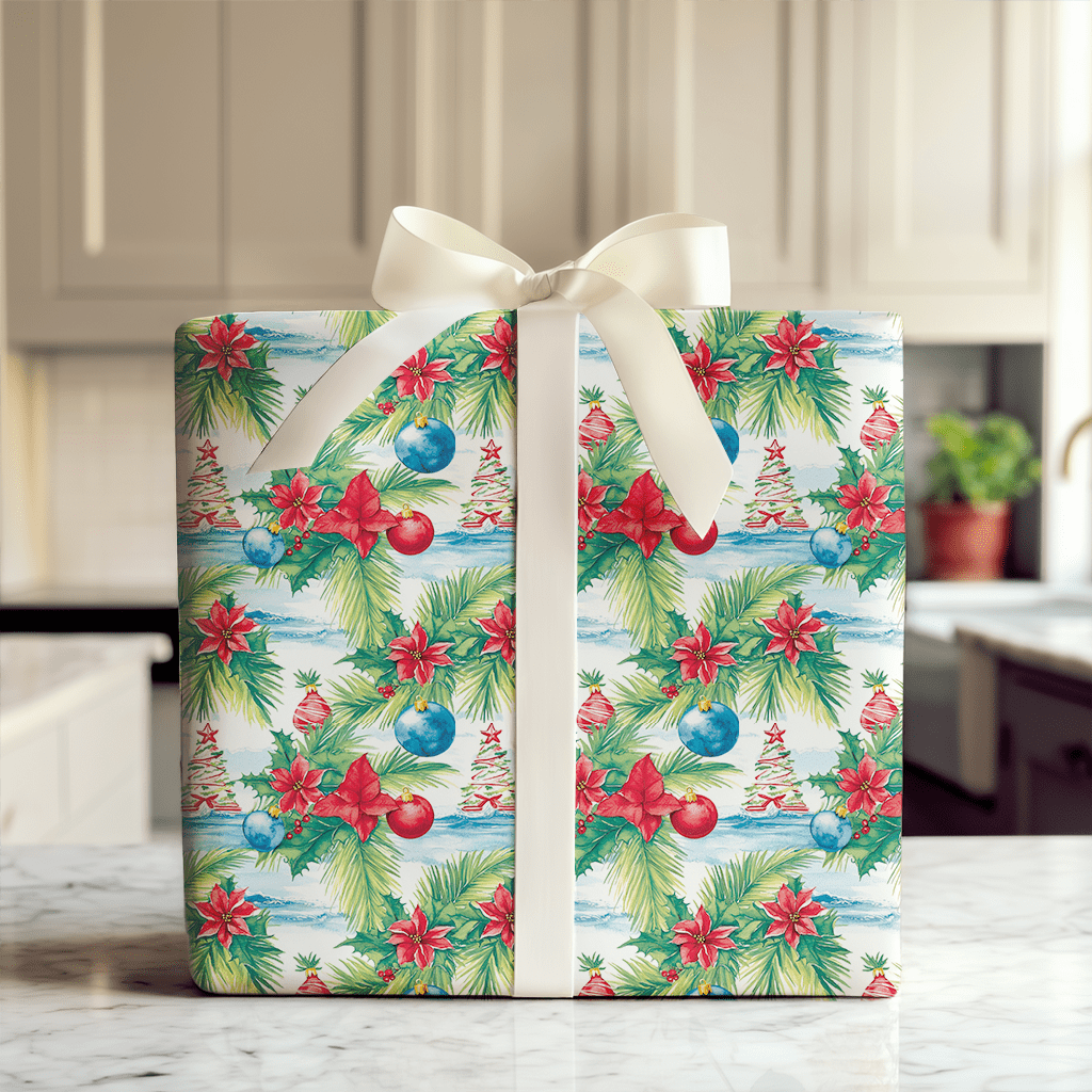 Hawaiian Tidings - Wrapping Paper - Aspen & Arlo