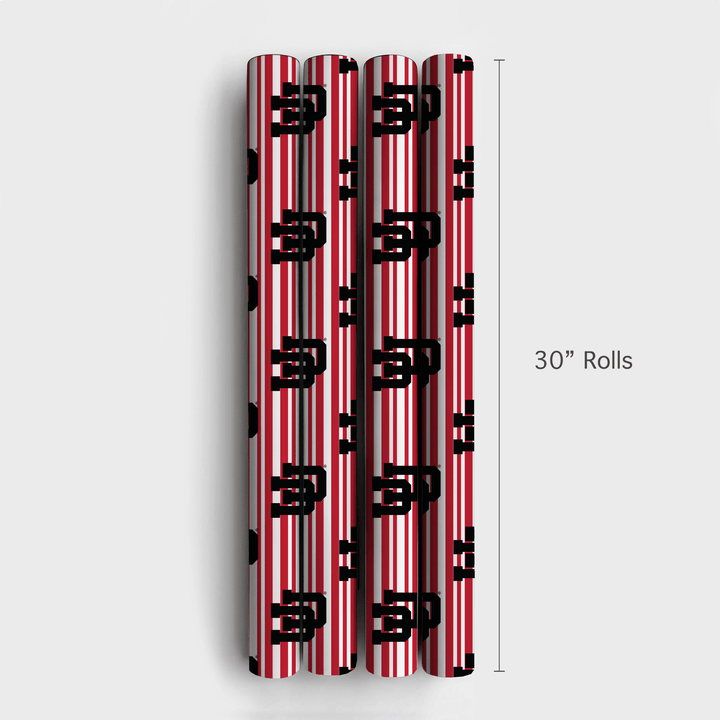 Striped Interlock - Wrapping Paper - Aspen & Arlo