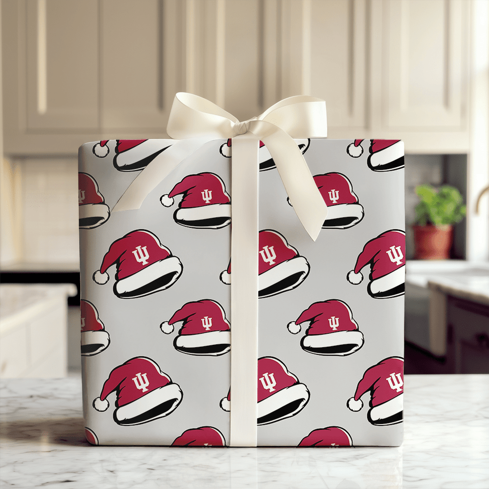 Hoosier Holiday Hat - Wrapping Paper - Aspen & Arlo