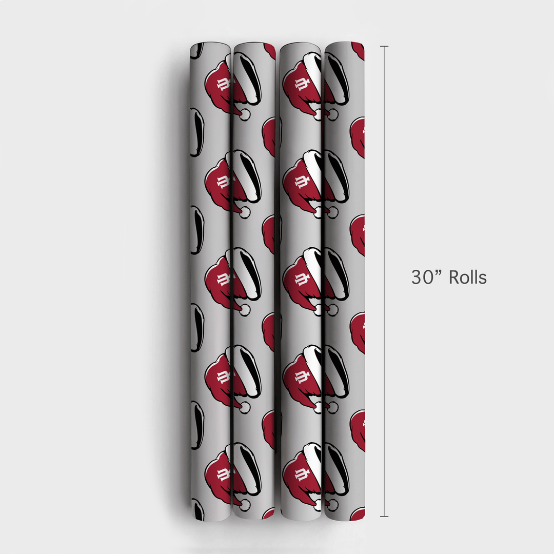 Hoosier Holiday Hat - Wrapping Paper - Aspen & Arlo