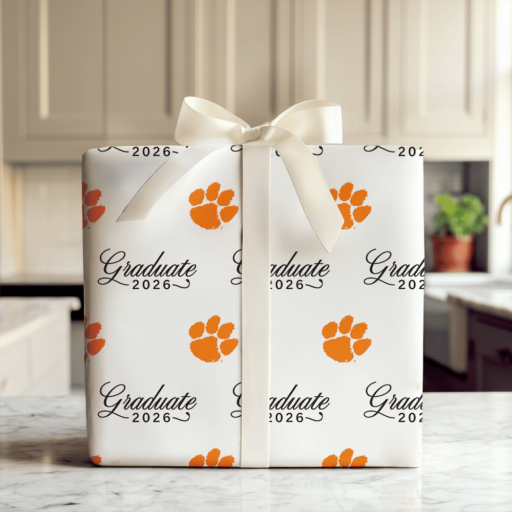 Clemson Graduate 2026 - Wrapping Paper - Aspen & Arlo