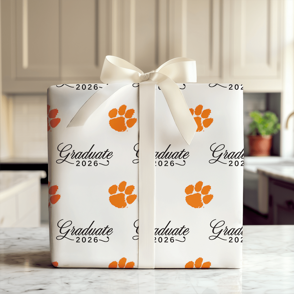 Clemson Graduate 2026 - Wrapping Paper - Aspen & Arlo