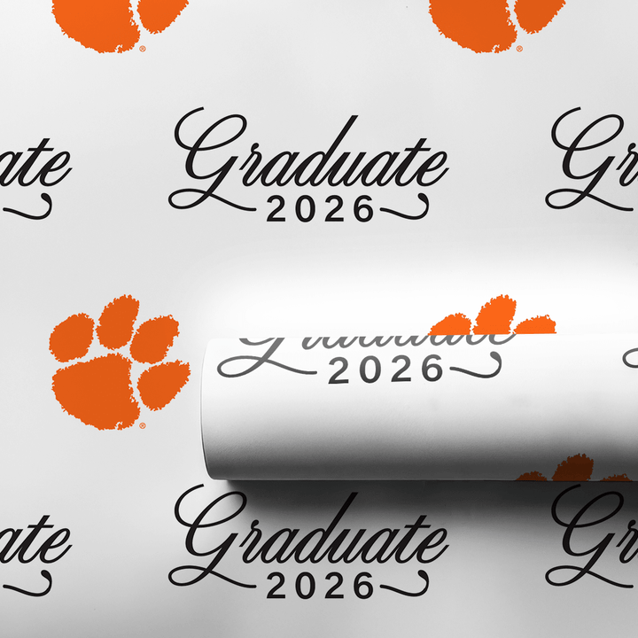Clemson Graduate 2026 - Wrapping Paper - Aspen & Arlo