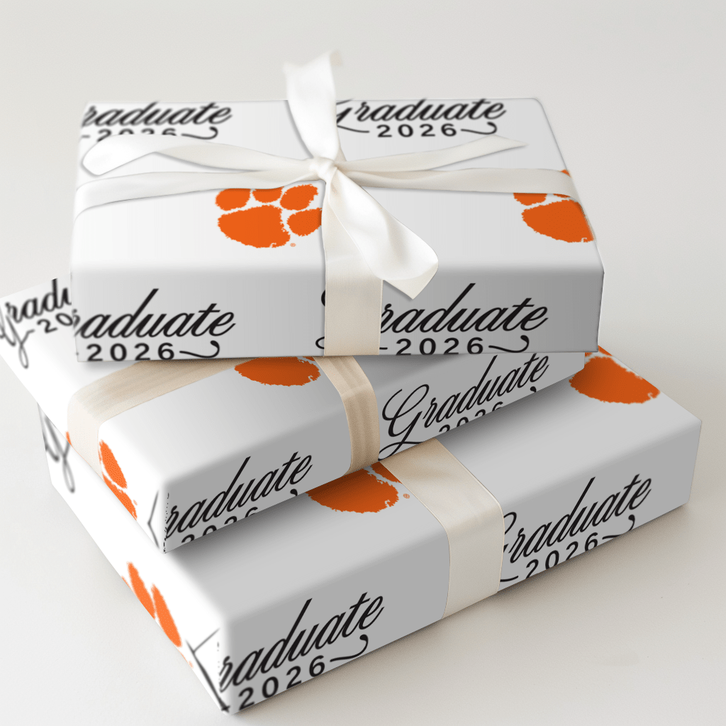 Clemson Graduate 2026 - Wrapping Paper - Aspen & Arlo