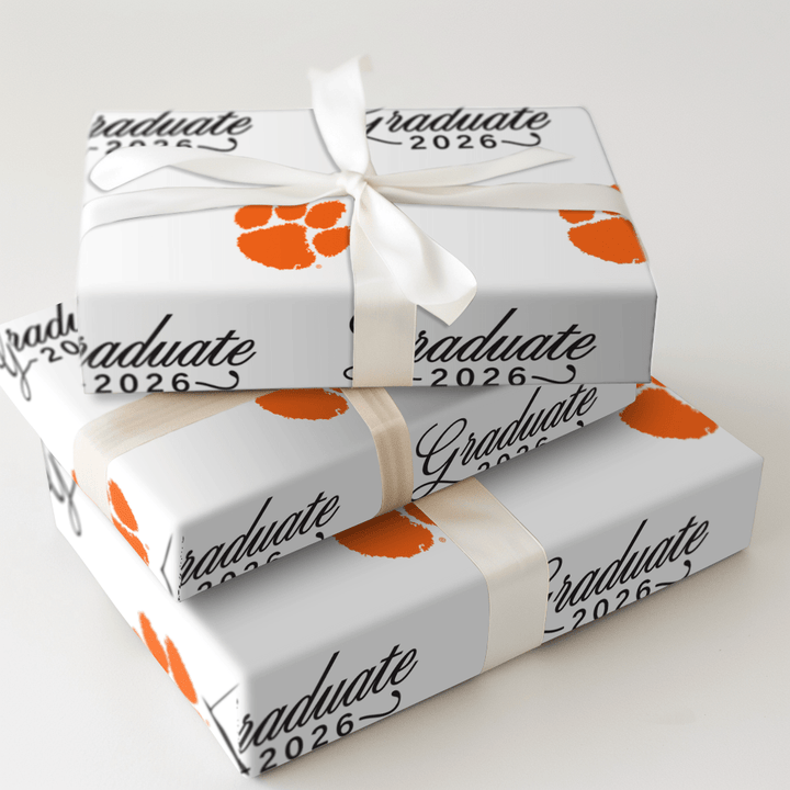 Clemson Graduate 2026 - Wrapping Paper - Aspen & Arlo