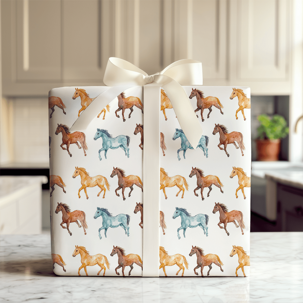 To the Races - Wrapping Paper - Aspen & Arlo