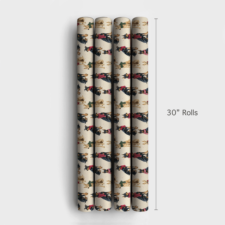 Doberman Wonderland - Wrapping Paper - Aspen & Arlo