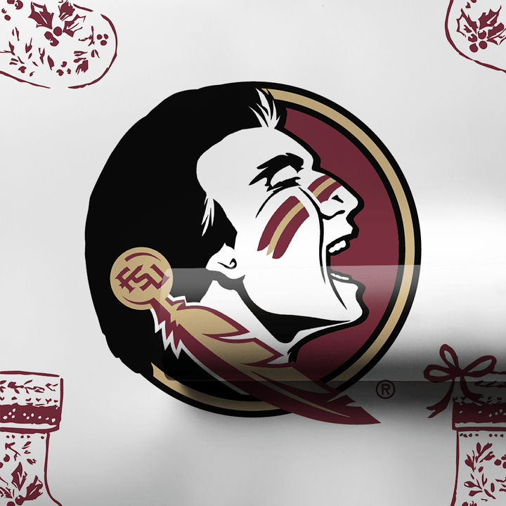FSU Stocking - Wrapping Paper - Aspen & Arlo